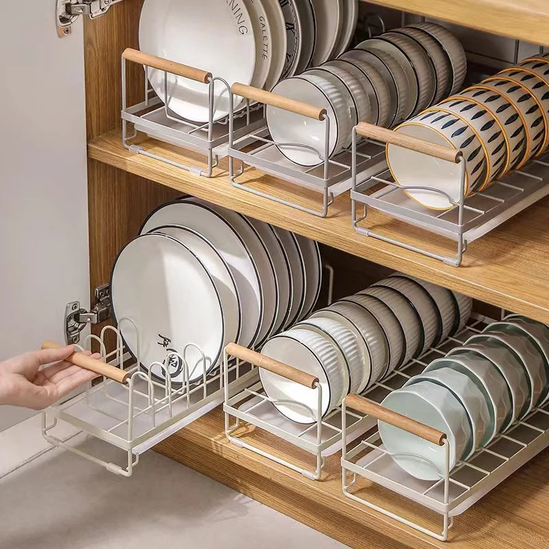 Rack escorredor de louças
Organizador de cozinha sem perfuração, ideal para secagem e armazenamento de tigelas e utensílios. Perfeito para bancadas ou armários domésticos.