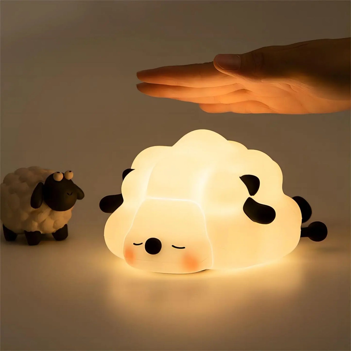 Luz Noturna Decorativa: Ovelhas e Coelhos para Quartos Infantis